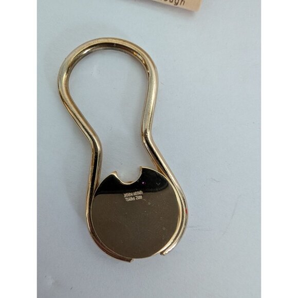 Vintage Key-Guard Key Holder 100 Gold Tone Metal Compact Instructions Included - Picture 3 of 4